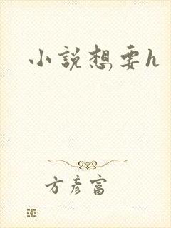 小说想要h