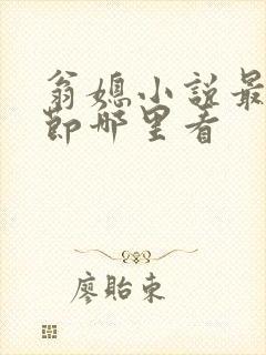翁媳小说最新章节哪里看