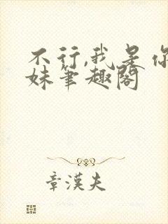 不行,我是你妹妹笔趣阁