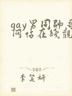 gay男同帅哥网站在线观看