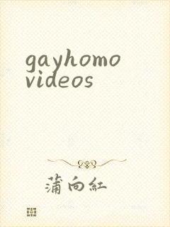 gayhomovideos