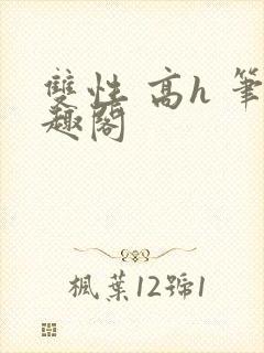 双性 高h 笔趣阁封面