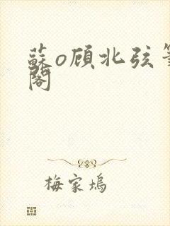 苏o顾北弦笔趣阁封面