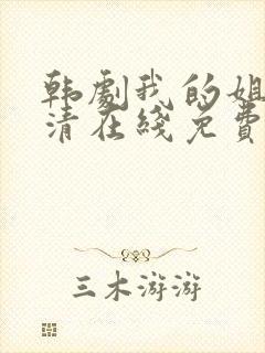 韩剧我的姐姐高清在线免费观看