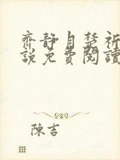 齐静月楚祈端小说免费阅读