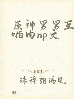 原神男男互攻h啪肉np文