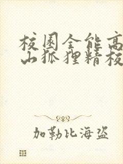 校园全能高手安山狐狸精校正版txt下载