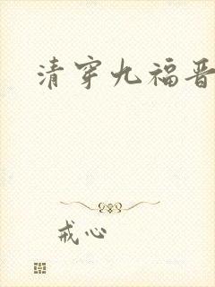 清穿九福晋