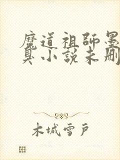 魔道祖师墨香铜臭小说未删版