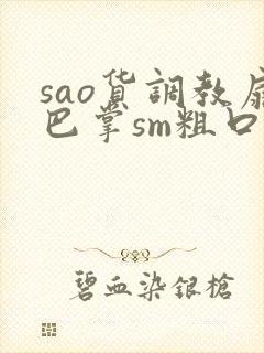sao货调教扇巴掌sm粗口