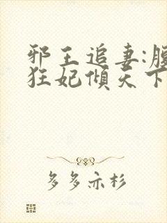 邪王追妻:腹黑狂妃倾天下