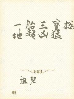 一胎三宝总裁爹地超凶猛