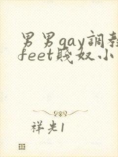 男男gay调教feet贱奴小说