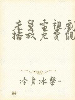 老舅电视剧在线播放免费观看全集