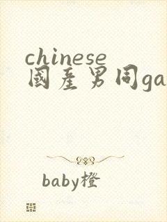 chinese国产男同gaygay网站