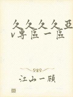 久久久久亚洲av专区一区