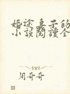 婚途妻子的秘密小说阅读全文