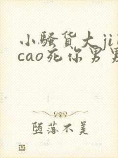 小骚货大ji巴cao死你男男