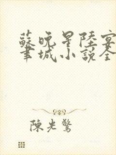 苏晚星陆宴洲沈聿城小说全文阅读