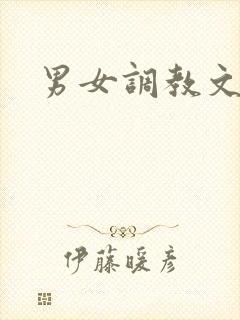 男女调教文高h封面