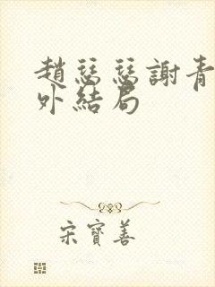 赵瑟瑟谢青砚番外结局