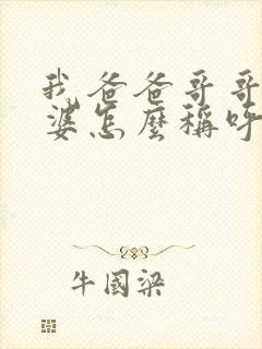 我爸爸哥哥的老婆怎么称呼