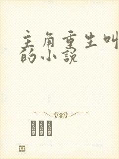 主角重生叫陈峰的小说