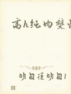 高h纯肉双性文