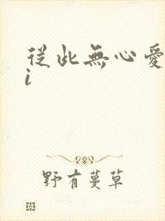 从此无心爱良夜i封面