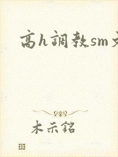 高h调教sm文