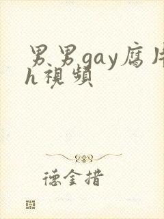 男男gay腐片h视频
