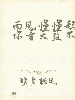 南风慢慢起po你看天蓝不蓝笔趣阁封面
