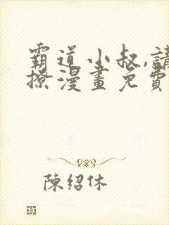 霸道小叔,请轻撩漫画免费