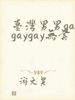 台湾男男gaygaygay无套封面