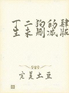 丁二狗的肆意人生未删减版小说