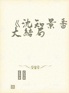 《沈知景番外》大结局