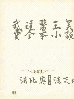 武道医王吴东免费全本小说