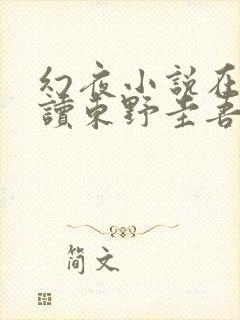 幻夜小说在线阅读东野圭吾