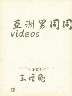 亚洲男同同性恋videos