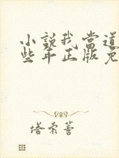 小说我当道士那些年正版免费