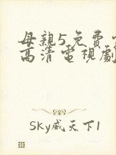 母亲5免费完整高清电视剧在线看