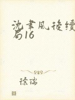 沈聿风后续大结局16