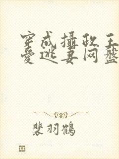 穿成摄政王的侍爱逃妻网盘
