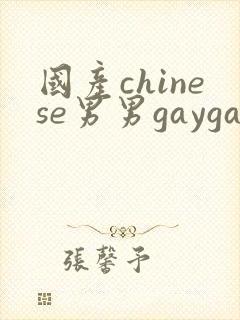 国产chinese男男gaygay网站2025