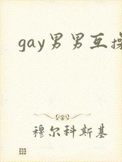 gay男男互操封面