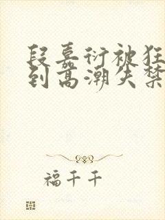 段嘉衍被狂c躁到高潮失禁