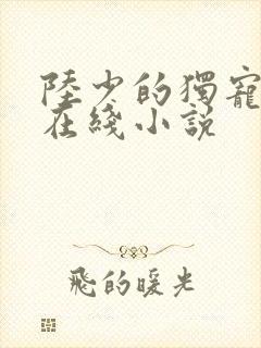 陆少的独宠甜妻在线小说
