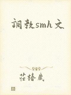 调教smh文封面
