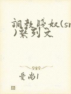 调教贱奴(sm )系列文