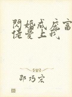 闪婚成庞富豪大佬爱上我封面